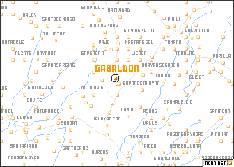 map of Gabaldon