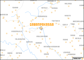map of Gabanpakassa