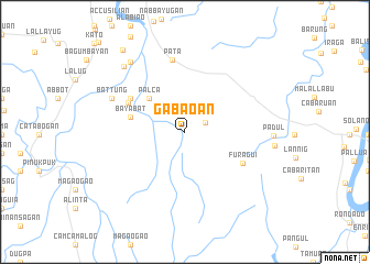 map of Gabaoan