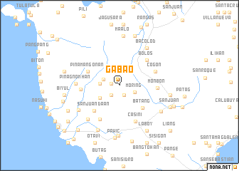 map of Gabao