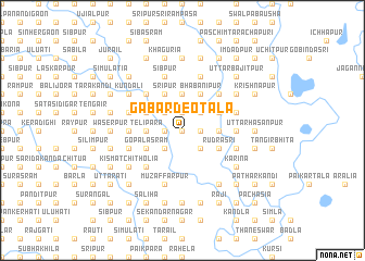 map of Gābar Deotala