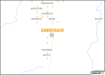 map of Ga Barouka