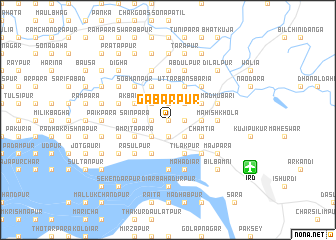 map of Gabarpur