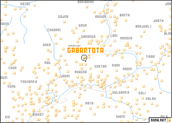 map of Gabartota