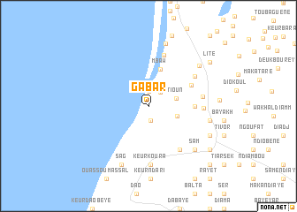 map of Gabar