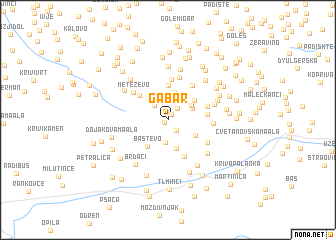 map of Gabar