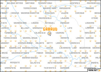 map of Gabaud