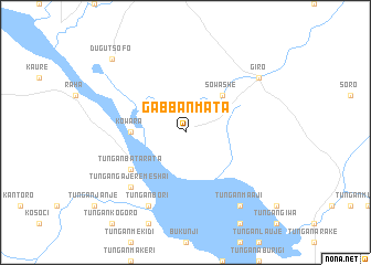 map of Gabban Mata