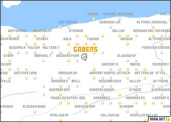 map of Gabens