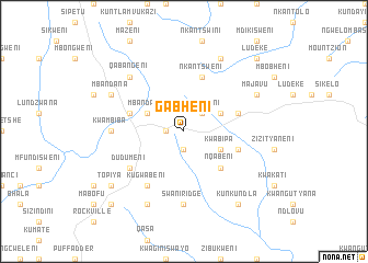 map of Gabheni