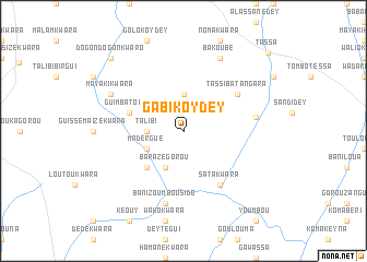 map of Gabi Koy Dey