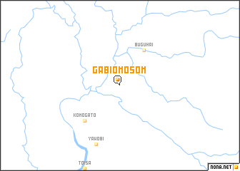 map of Gabiomosom