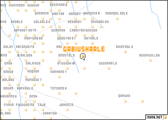 map of Gabiushaale