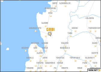 map of Gabi