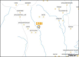 map of Gabi