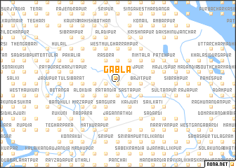 map of Gābla