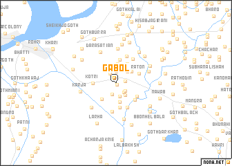 map of Gabol