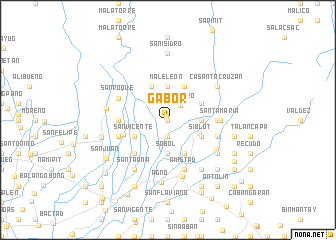 map of Gabor