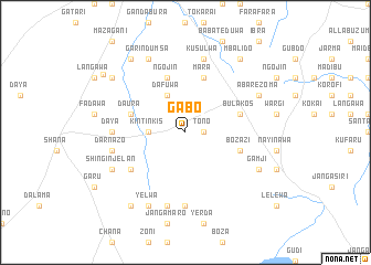 map of Gabo