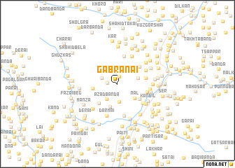 map of Gabranai