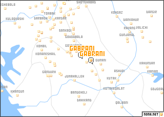 map of Gabrānī