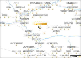 map of Gabraun