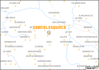 map of Gabriel Esquinca