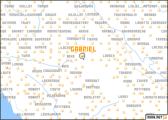 map of Gabriel