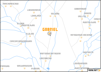 map of Gabriel