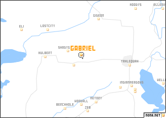 map of Gabriel