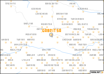 map of Gabritsa