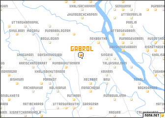 map of Gābrol