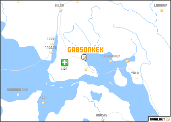 map of Gabsonkek