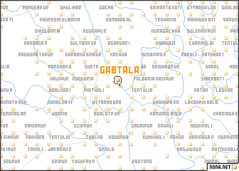 map of Gābtala