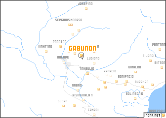 map of Gabunon