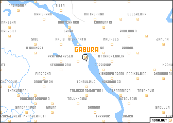 map of Gābura