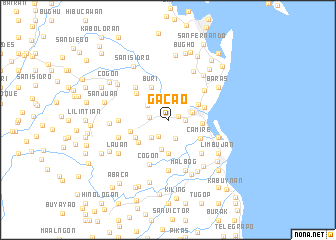 map of Gacao