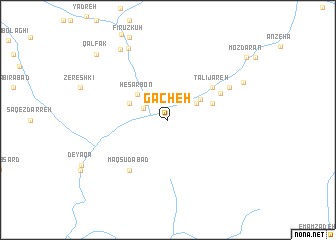 map of Gacheh