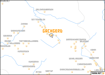 map of Gach Gerd