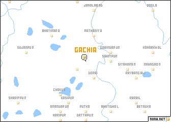 map of Gachia