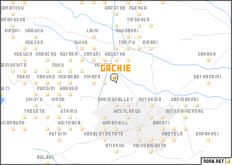 map of Gachie