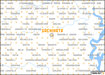 map of Gachihāta