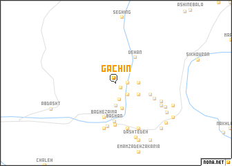 map of Gachīn