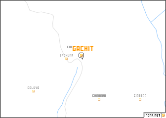 map of Gachīt
