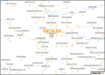 map of Gachleh