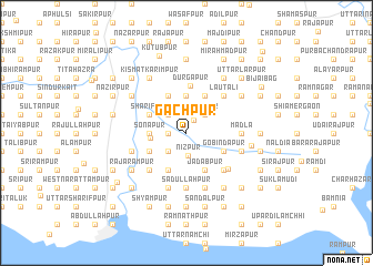 map of Gachpur