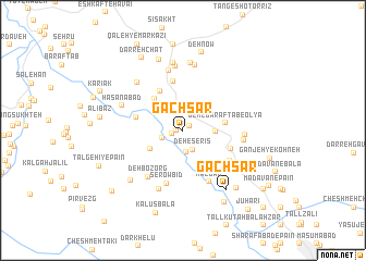 map of Gachsār