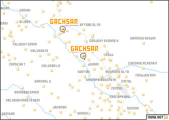 map of Gachsar