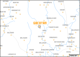 map of Gacotan