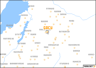 map of Gacu